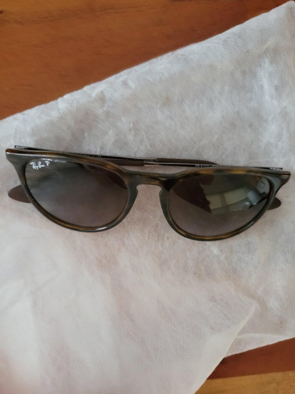 Ray-Ban P Erica Classic RB 4171 Tortoise Sunglasses Unisex Made in Italy
